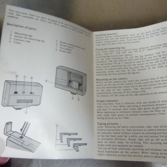 Lenmar KS-5 Litematic Electronic Flash for Kodak Colorburst 50,100,200 Handle 📷 - Picture 10 of 10